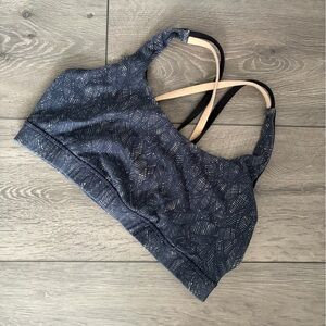 LULULEMON Wild Print Sports Bra